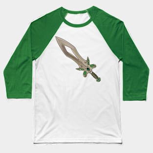 Butterfly Sword Baseball T-Shirt